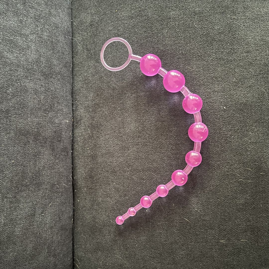 Open Package Used Anal Beads