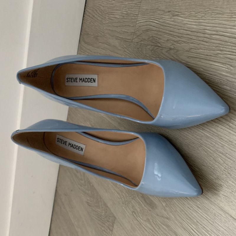 Powder blue Steve Madden Shoes