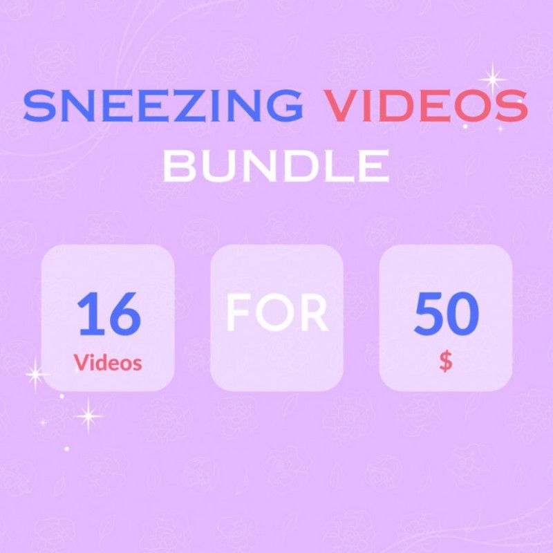 SNEEZING VIDEO BUNDLE