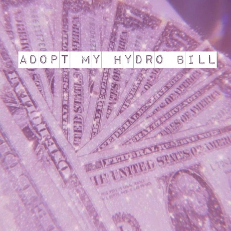 Hydro bill ONE MONTH