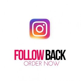 Follow back on Instagram