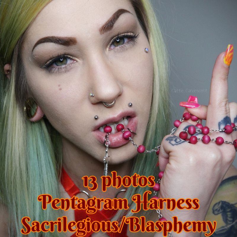 Pentagram Harness Blasphemy Photo Set