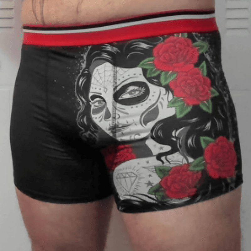 Sugar Skull Boxer Briefs