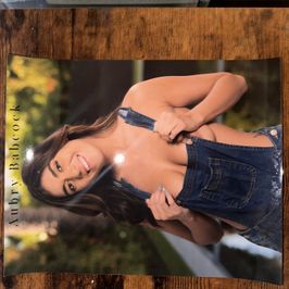 8x10 Autographed Picture of Aubry Babcock