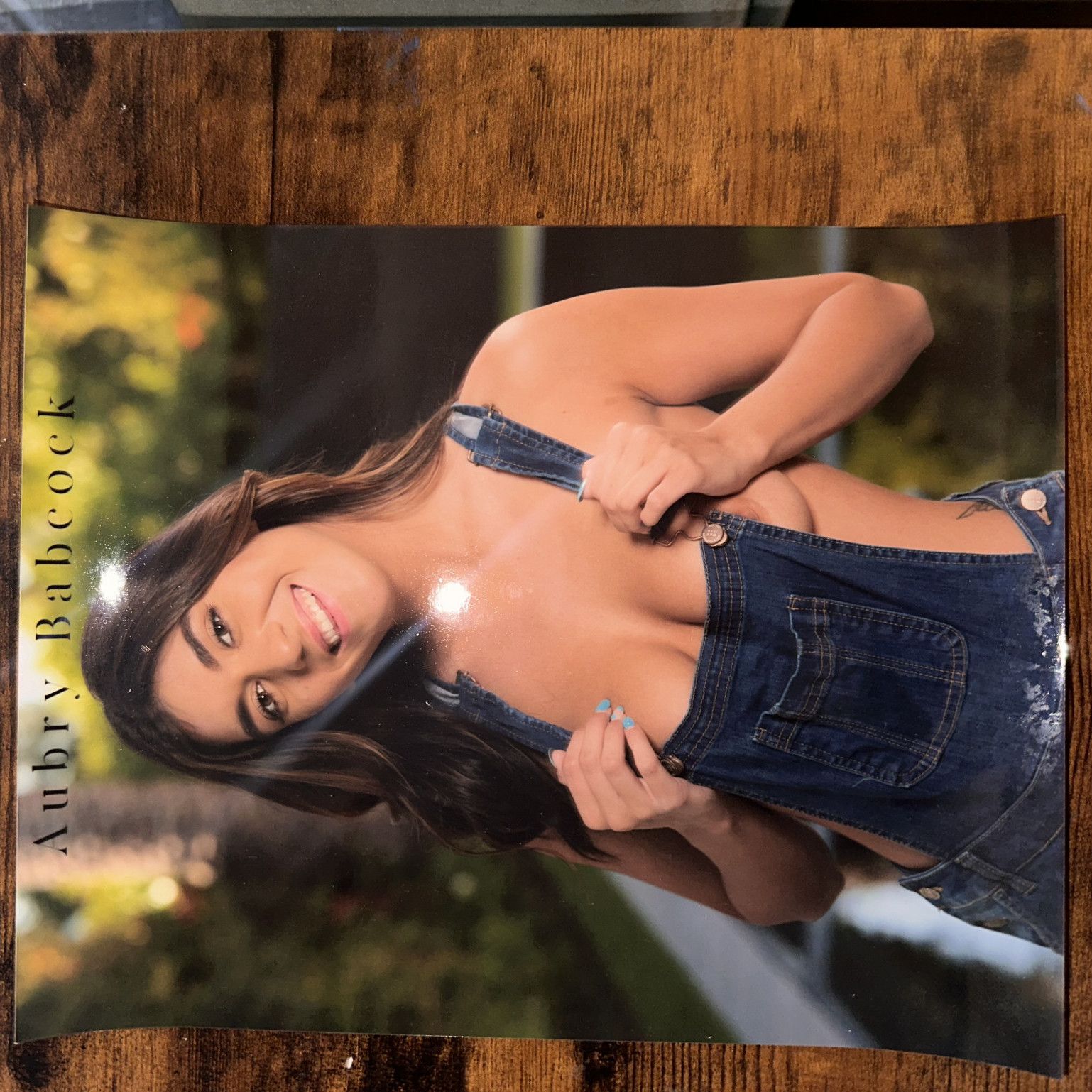 8x10 Autographed Picture of Aubry Babcock