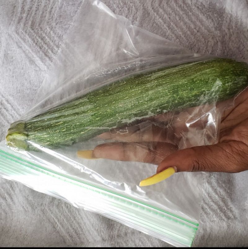 My cucumber dildo