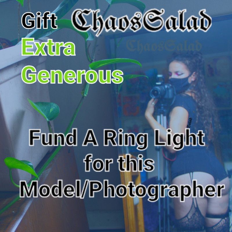 Fund A Ringlight for this Model Photog 2