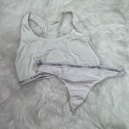 White Calvin Klein Set