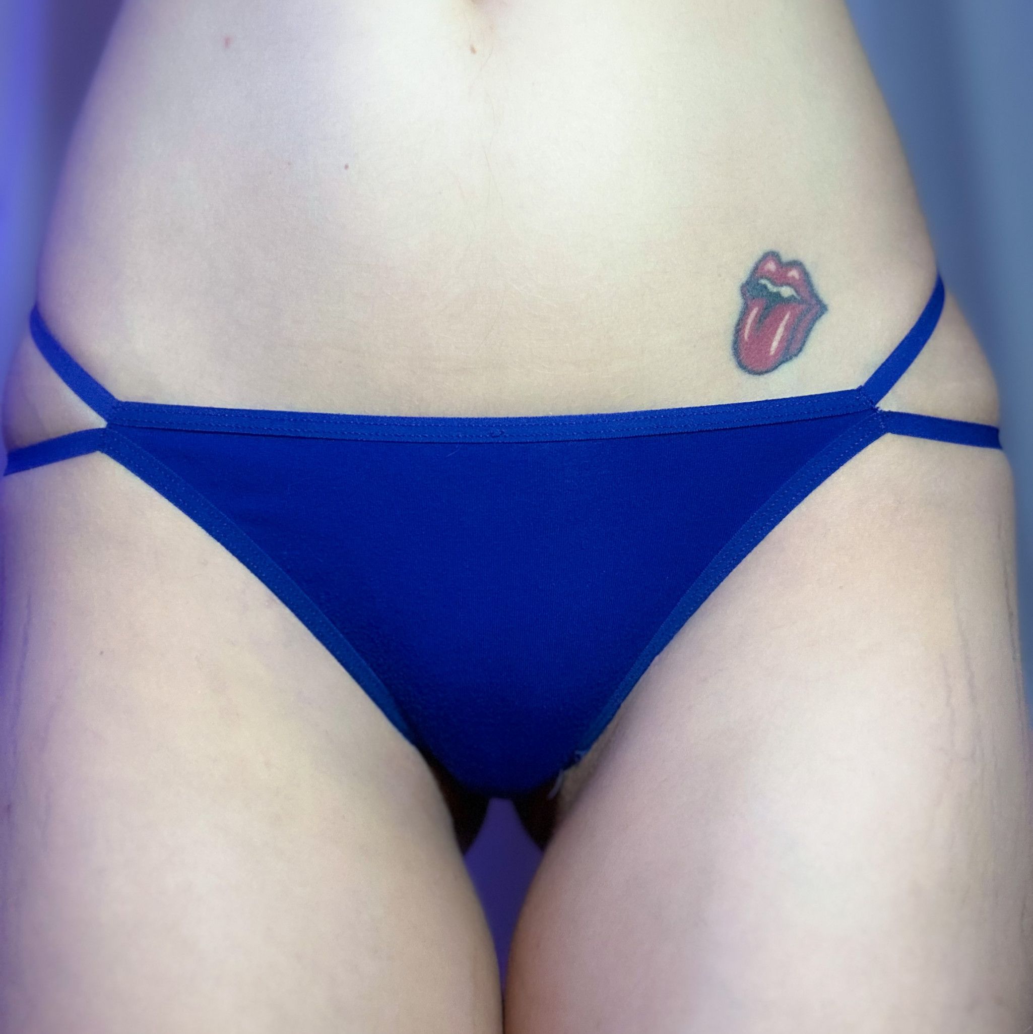 Blue Thong