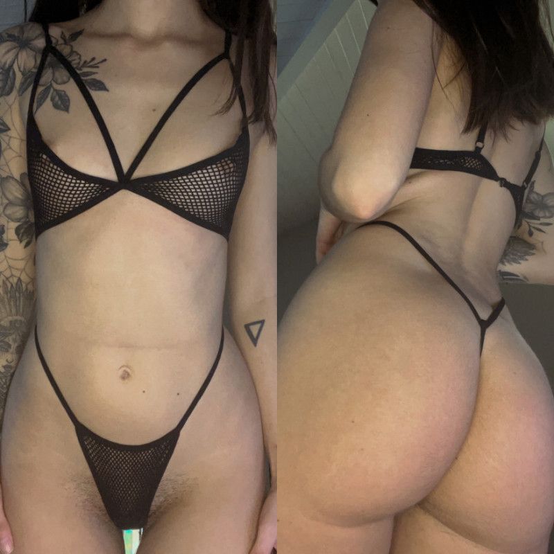 Black mesh set