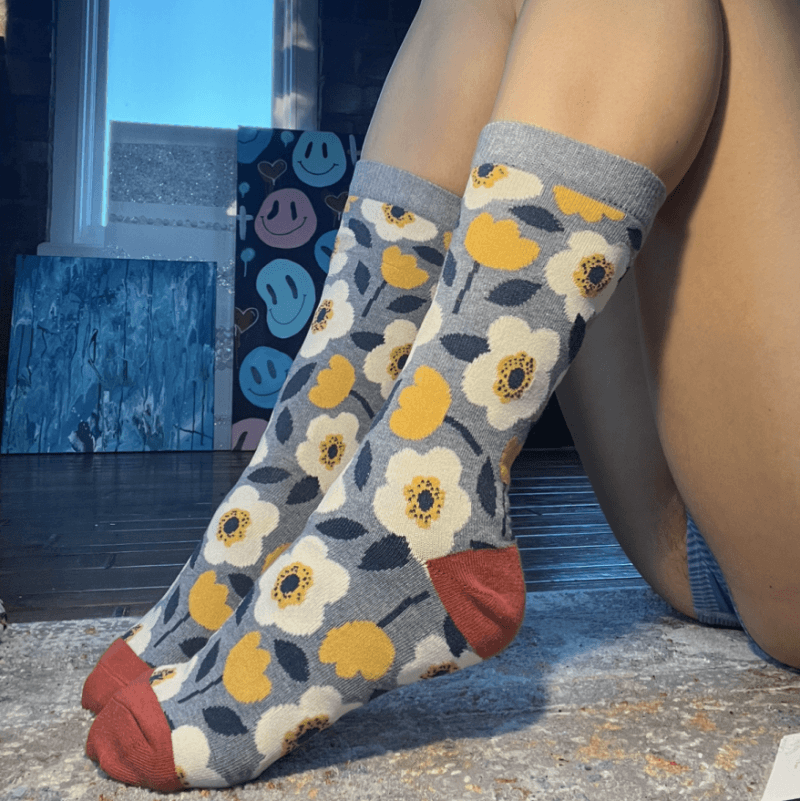 Flower socks