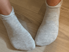 STINKY WORN SWEATSOAKED SOCKS