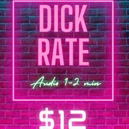 Audio Dick Rate