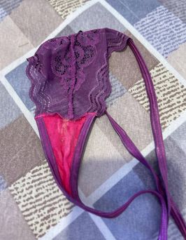 Purple MILF G String