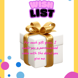 Wish List with Gift Video