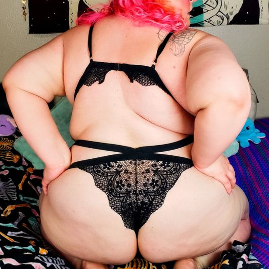 Black Underwear Pics! Set of 20