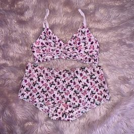 VS butterfly pattern bralette and Panty  SET