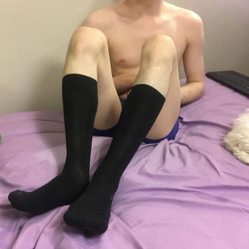 Black dress socks