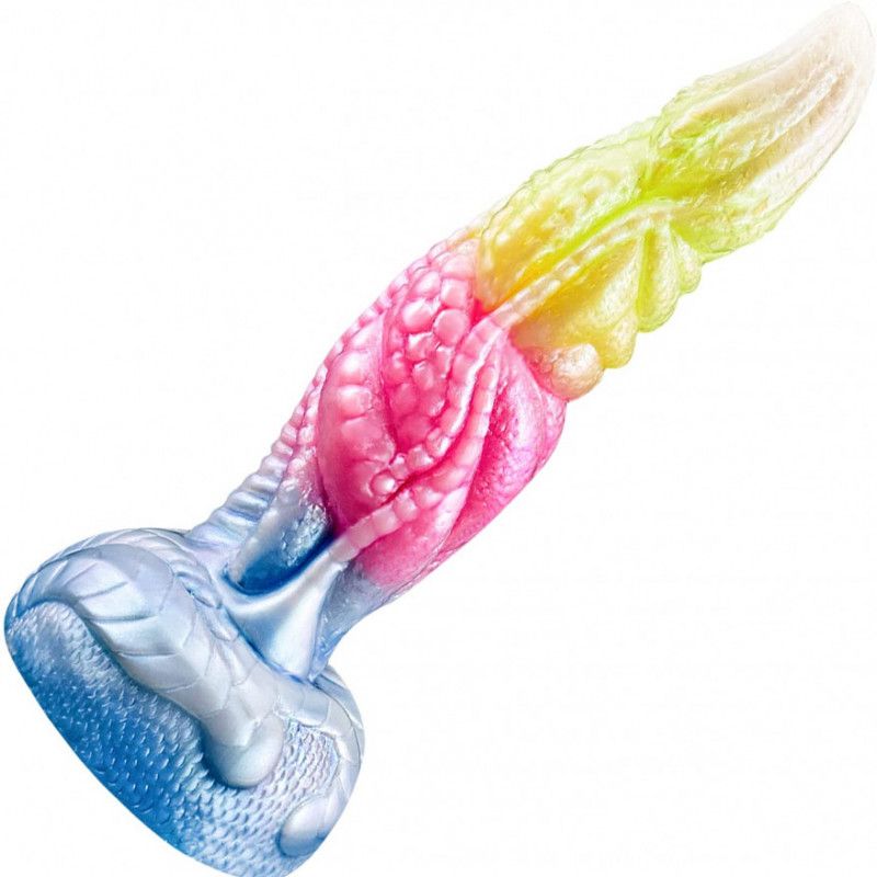 Spoil Me! 8in Rainbow Dragon Dildo