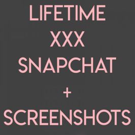 Lifetime Snapchat!