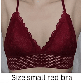 Red bra