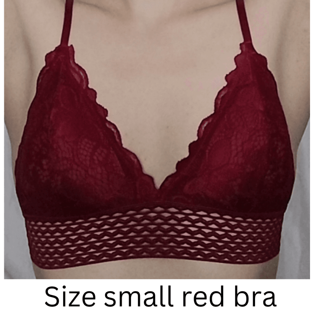 Red bra