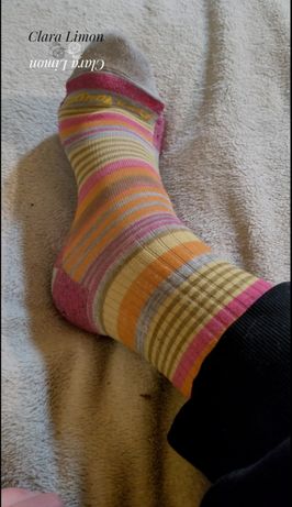 Tall dirty hiking sock worn by sexy bbw