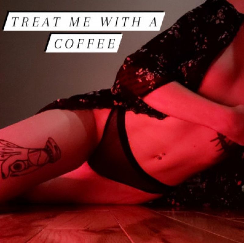 Treat me with a good coffee