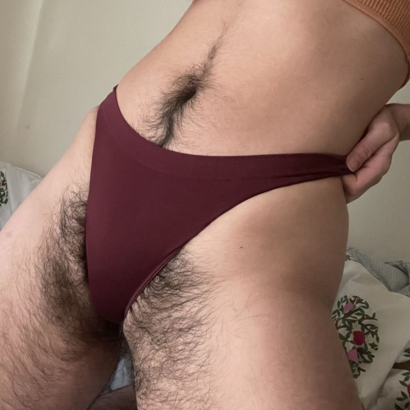 Tight Plum Panties