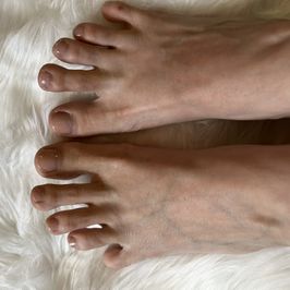 White Polish Pedicure