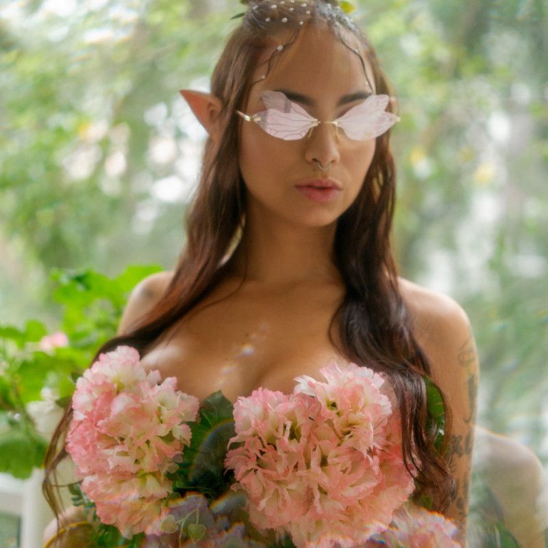 Flower bra by Sophie