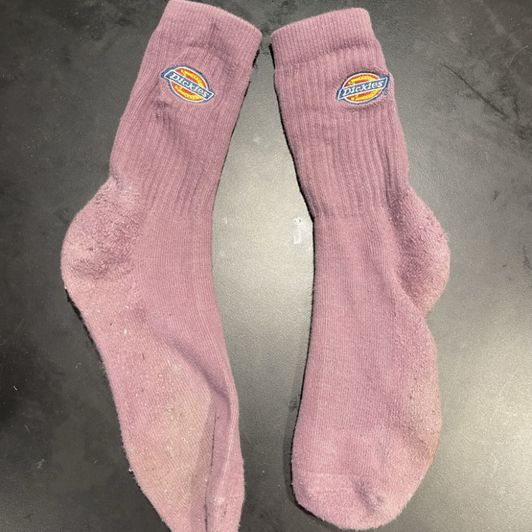 Purple Dickies Socks