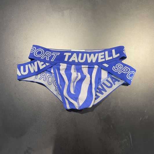 Tauwell Blue and Whote Briefs