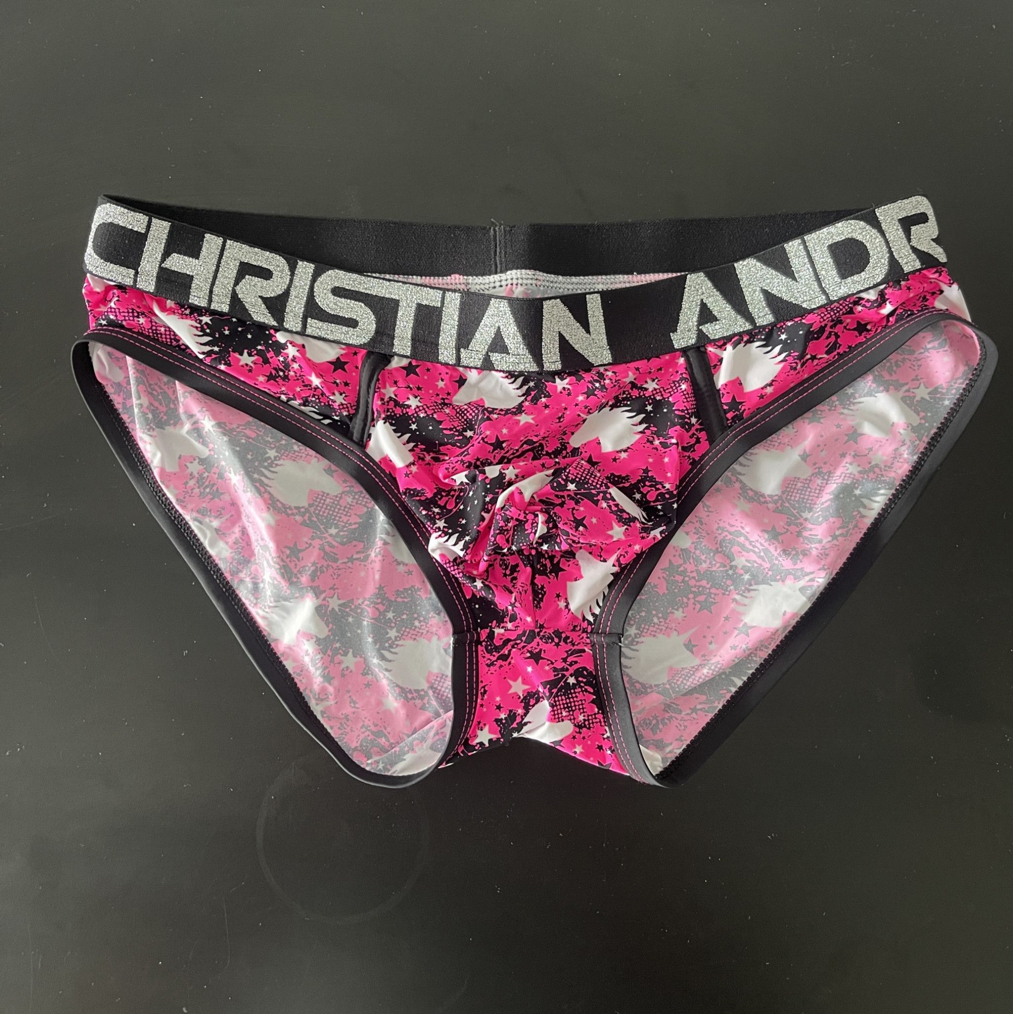 Andrew Christian Pink Patterned Brief