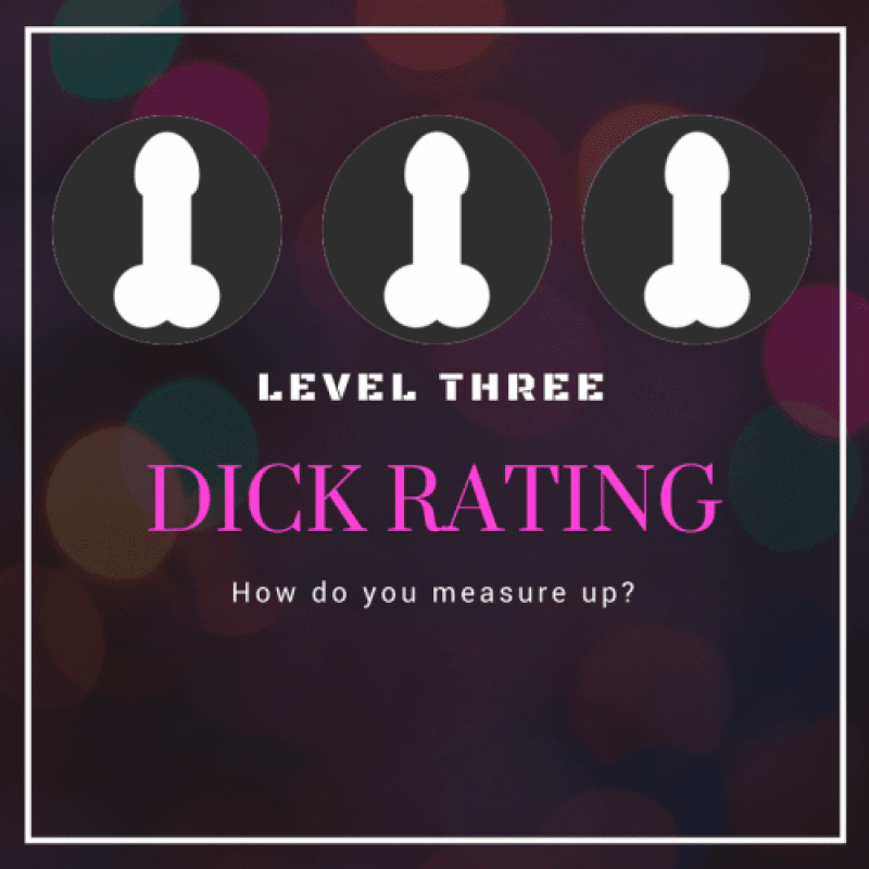 Dick Rating: Level Three