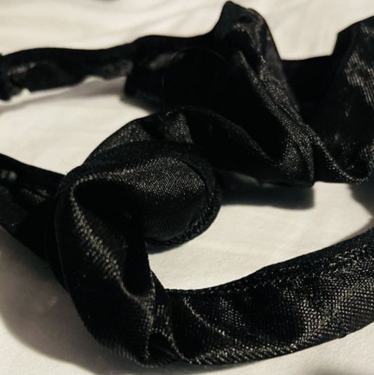Used Black Panties