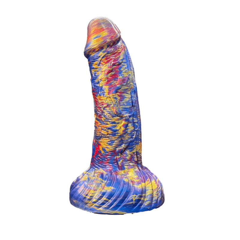 Stardust Dildo with Suction Cup Silicone Blue 19cm