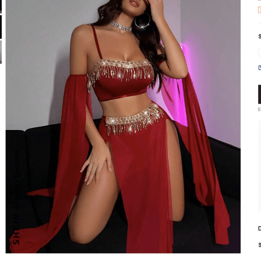 Role play costume Red