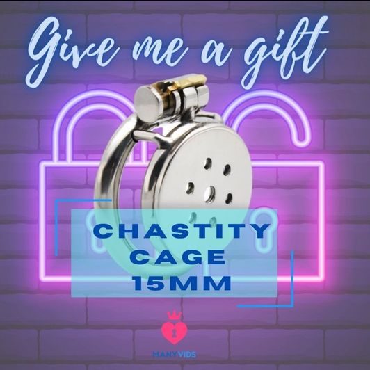 Help me get a new chastity cage