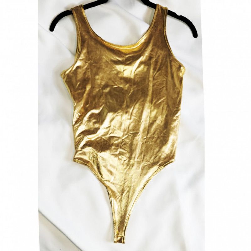 25 Gold Metallic One Piece