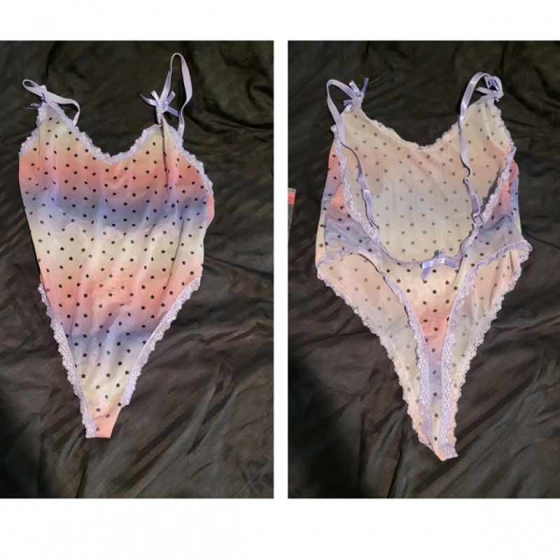 MV05 Rainbow Star 1 Piece Thong