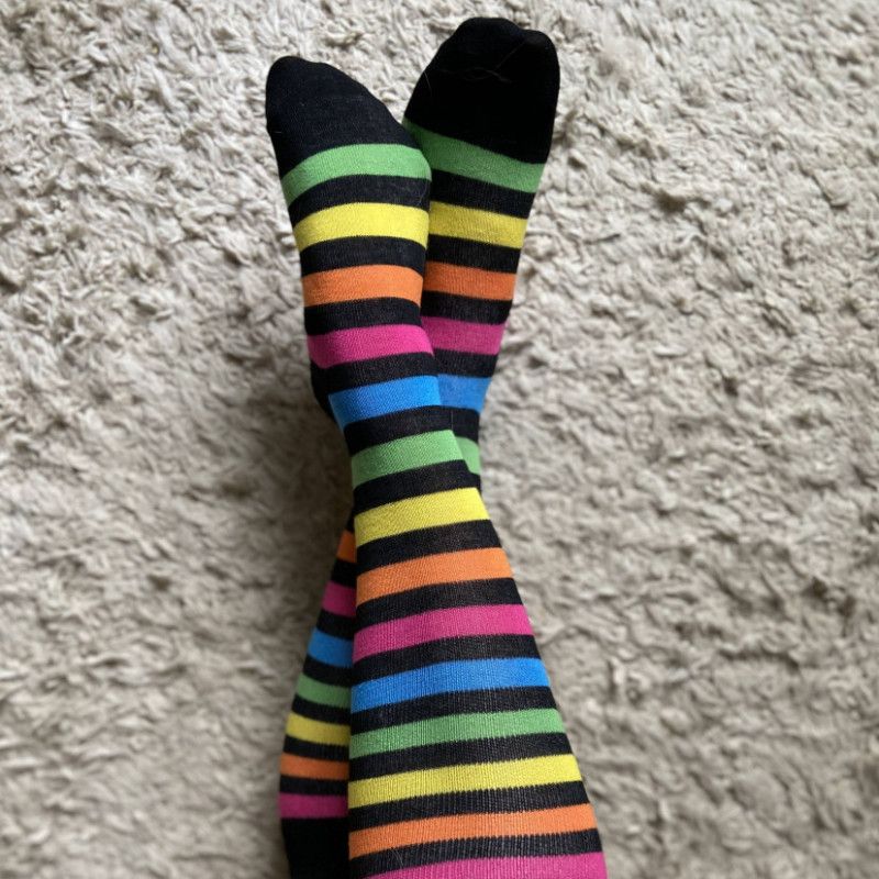 Rainbow Knee High Socks