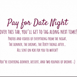 Pay For Date Night