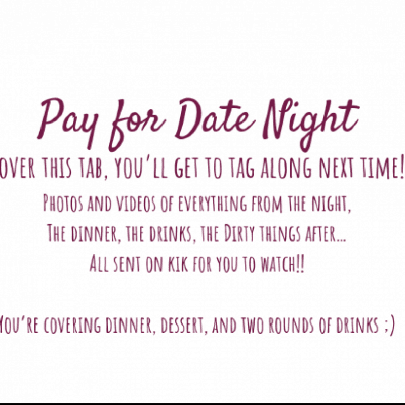 Pay For Date Night