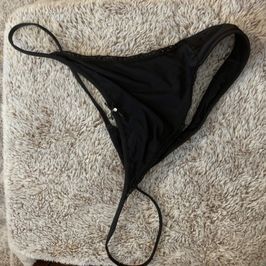 Black Thong Panties