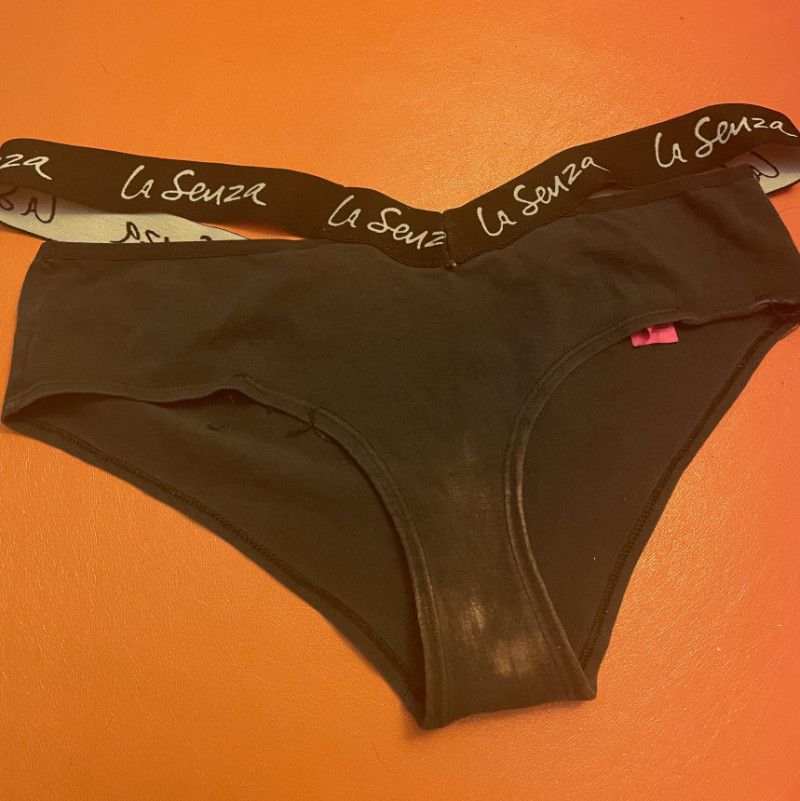 Worn Criss cross LaSenza panties