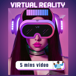 5 Mins custom VR 3D video