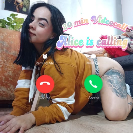 20 minutes VideoCall