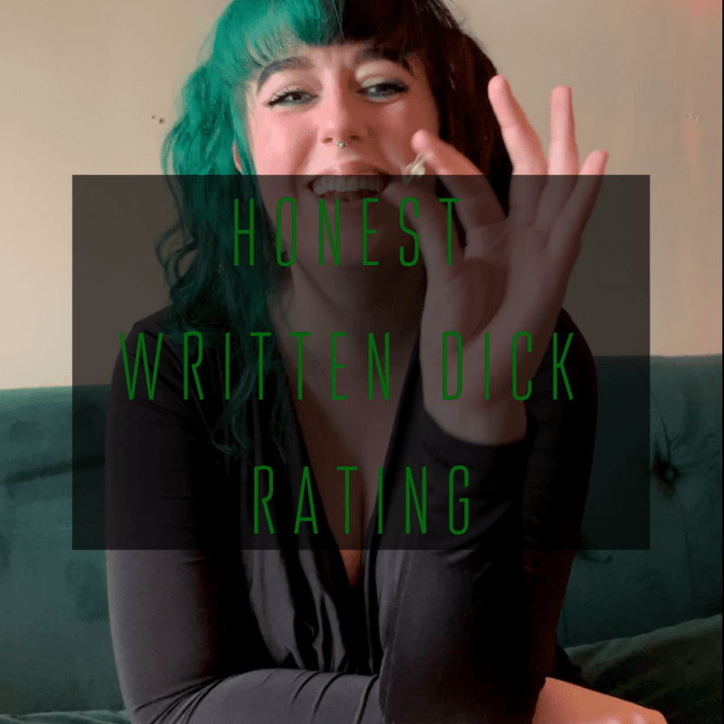 Honest Written Dick Rating