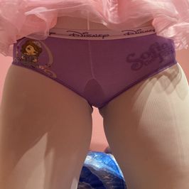 Soaked Purple Disney Dory panties